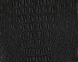 Искусственная кожа для одежды черная ALIBOA